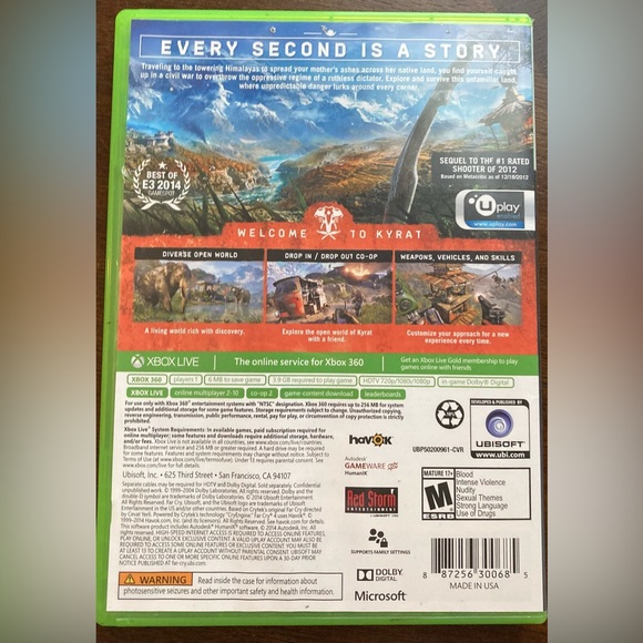 XBOX 360 FAR Cry 4 Game - Picture 3 of 3